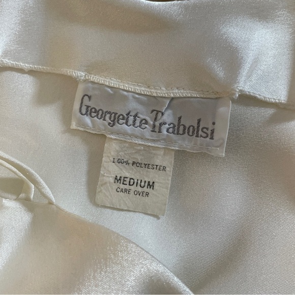 Georgette Trabolski Fringed Robe & Chemise Slip Set - Picture 13 of 16